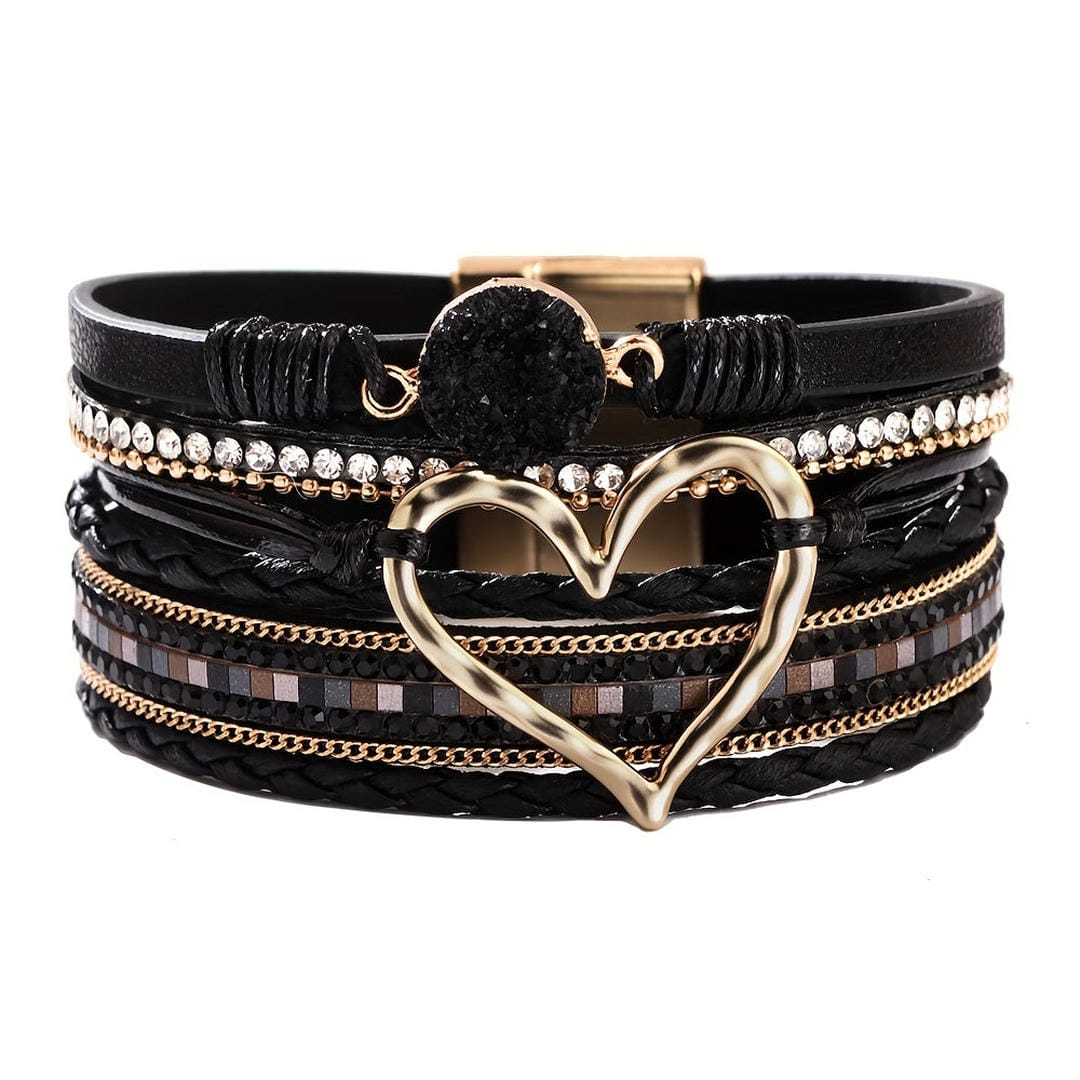 Bohemian Multi-Layer Leather Bracelet