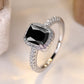 Midnight Glam Zirconia Ring