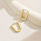 Elegant Geometric Hoop Earrings