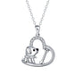 Heart Pendant Dog Necklace