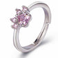 Paw Set 4 Pieces with Zirconia Heart