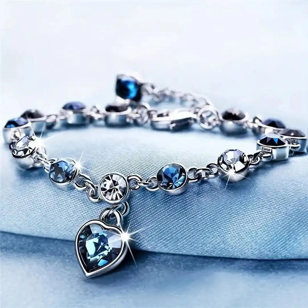 Ocean Heart Glow Bracelet