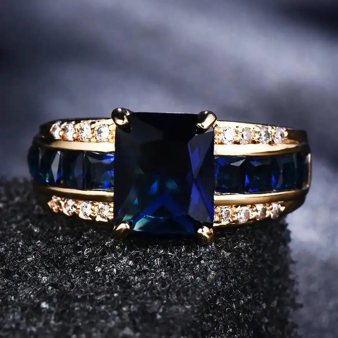 Kassira Bluemont Gold Ring