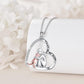 Eternal Embrace Zirconia Necklace
