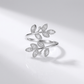 Luxury Leaf Wrap Ring