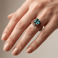 Rose Gold Forest Ring