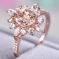 Luxury Cluster Crown Ring