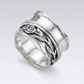 Vintage Rose Band Ring