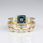 Multi Band Zirconia Ring