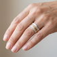Vintage Two Tone Spinner Ring