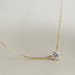 Timeless Zircon Gold Necklace
