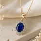 Blue Sapphire Radiance Pendant