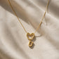Evermore Heart Initial Necklace