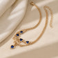 Double Layer Heart Chain Anklet