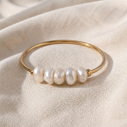 Minimal Freshwater Pearl Ring