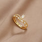 Modern Chic Aura Ring