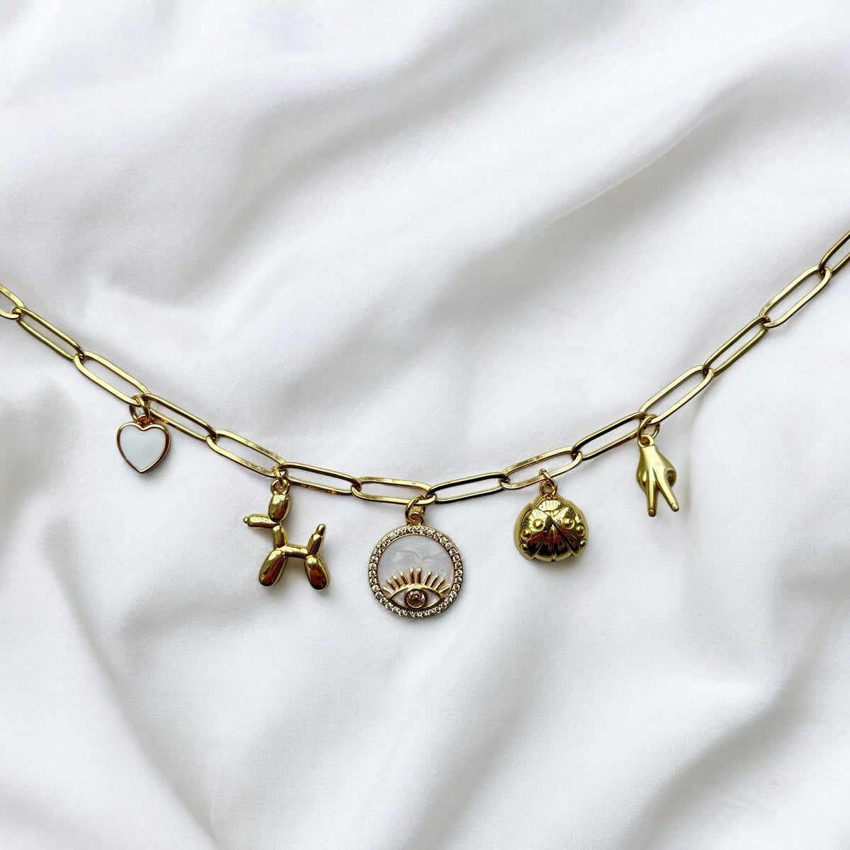 Bella Charm Necklace (Handmade & Limited Edition)