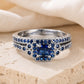 Vionetta Sapphire Mosaic Ring Set