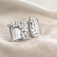 Lavish Zirconia Wide Ring