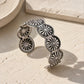 Victorian Floral Sculptural Cuff