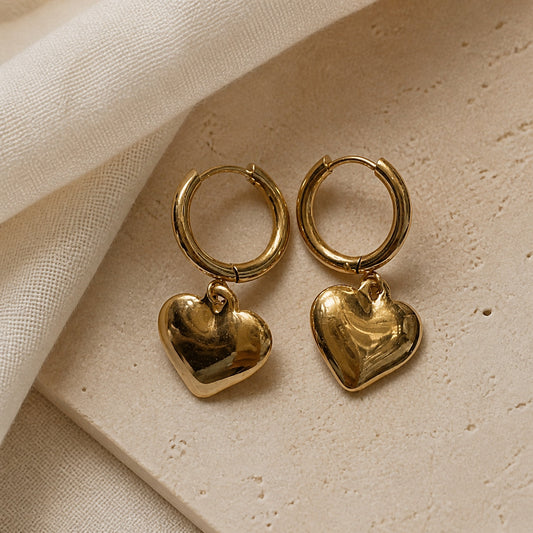 Little Heart Dangle Earrings