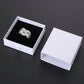 Wave Cross Zirconia Ring