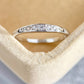 White Gold Micro Pave Zirconia Ring