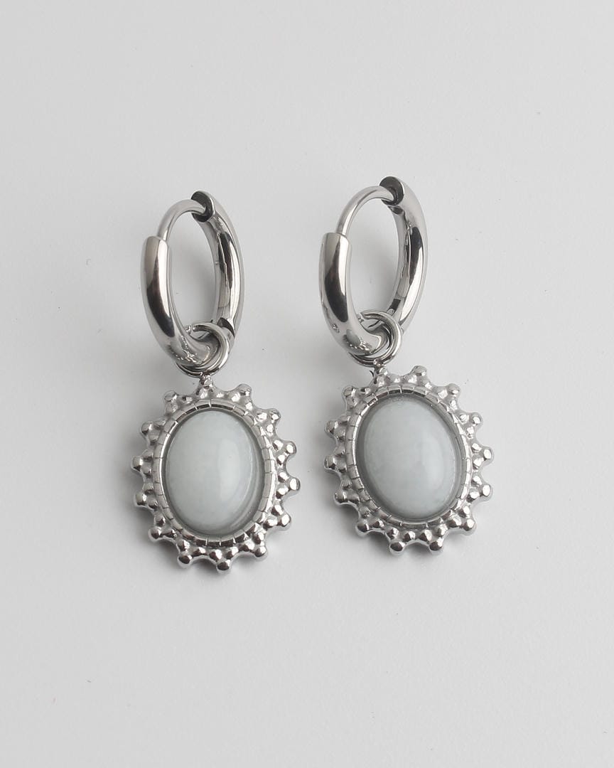Jolie Earrings Natural Stone