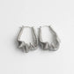 Textured Spiral Hoop Earrings