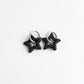 Toned Crystal Star Earrings