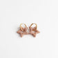 Toned Crystal Star Earrings