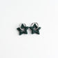 Toned Crystal Star Earrings