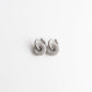 Crystal Circle Drop Earrings