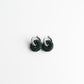 Crystal Circle Drop Earrings