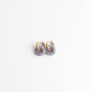 Crystal Circle Drop Earrings