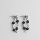 Lea Sleek Multiple Stone Stud Earrings
