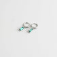 Gleaming Rectangle Drop Gem Earrings