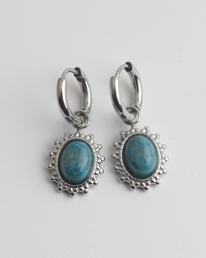 Jolie Earrings Natural Stone