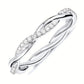 Twisted Pavé Crystal Band