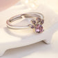 Paw Set 4 Pieces with Zirconia Heart