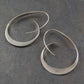 Open Spiral Drop Earrings