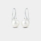 Elegant Drop Earrings with Pearls