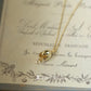 Radiant Teardrop Gold Necklace