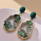 Shimmering Irregular Hollow Earrings