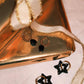 Louane Graceful Drop Stone Twisted Earrings