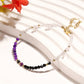 Natural Moonstone and Sunstone Bracelet