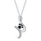 Paw Print Pendant Necklace