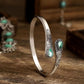 Ethnic Style Inlaid Imitation Stone Bracelet