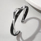Minimalist Wave Shape Cuff Bracelet