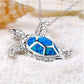 Shiny Turtle Pendant Necklace